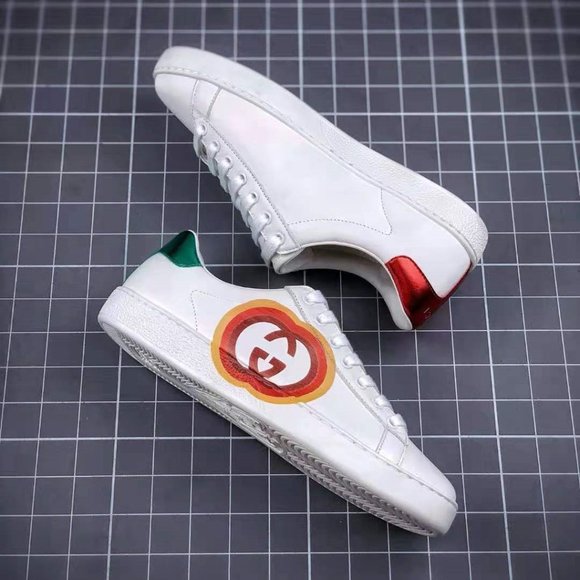 newgUCCI LEATHER CASUAL SHOES CLASSIC